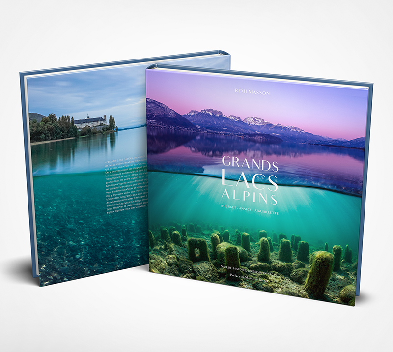 livre grands lacs alpins : lac d'Annecy, lac du Bourget, lac d'Aiguebelette
